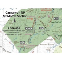 Hema Outback Queensland Map - Camooweal to Stanthorpe (5th Edition)