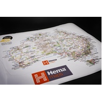 Hema Map of Australia Sticker (440 x 370 mm)