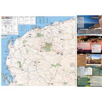Hema Pilbara & Coral Coast Map (9th Edition)