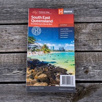 Hema South East Queensland Map - Bundaberg to Byron Bay (2nd Edition)