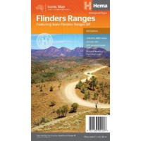 Hema Flinders Ranges Map - Featuring Ikara-Flinders Ranges NP (6th Edition)
