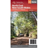 Hema North East New South Wales Map - Coffs Harbour to Brisbane (8th Edition)