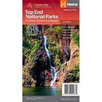 Hema Top End National Parks Map - Litchfield, Katherine & Kakadu (2nd Edition)