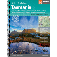 Hema Tasmania Atlas & Guide (2nd Edition) - Top 15 4WD Trips