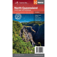 Hema North Queensland Map - From Cape York to Mackay (11th Edition)