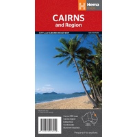 Hema Cairns & Region Map - City & Suburbs Road Map (14th Edition)