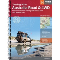 Hema Australia Road & 4WD Touring Atlas - 13th Edition (215 x 297 mm)