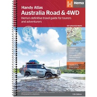 Hema Australia Road & 4WD Handy Atlas - 13th Edition (185 x 248 mm)