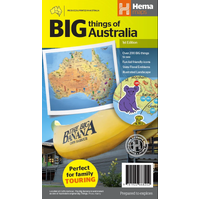 Hema Big Things of Australia Map (1st Edition)