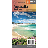 Hema Australia Handy Map (12th Edition)