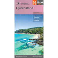 Hema Queensland Handy Map (15th Edition)