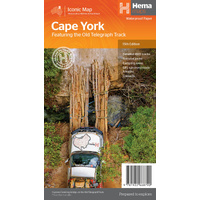 Hema Cape York Map - Featuring the Old Telegraph Track (15th Edition)