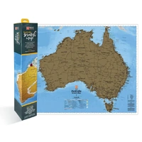 Hema's Australia Scratch Map (750 x 625 mm)