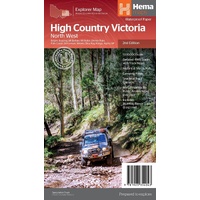 Hema The Victorian High Country - North Western Map 1:100,000 (2nd Edition)