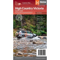 Hema The Victorian High Country - South Eastern Map 1:100,000 (2nd Edition)