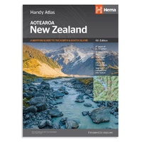 Hema New Zealand Handy Atlas (6th Edition) - 190 x 250 mm