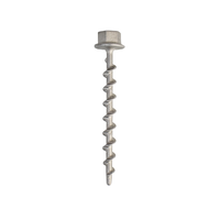 Supex Small Alloy Screw-In Pegs | 12cm | 8 Pack