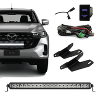 Mazda BT-50 2024+ Behind Grille Single Row Light Bar Kit