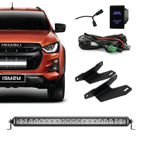 Isuzu D-MAX 2024+ Behind Grille Single Row Light Bar Kit