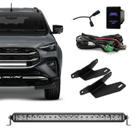 Isuzu MU-X 2025+ Behind Grille Single Row Light Bar Kit