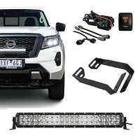 Nissan Navara NP300 Behind Grille Dual Row Light Bar Kit