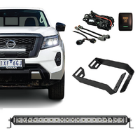 Nissan Navara NP300 Behind Grille Single Row Light Bar Kit