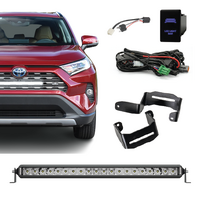 Toyota RAV4 Behind Grille Single Row Light Bar Kit