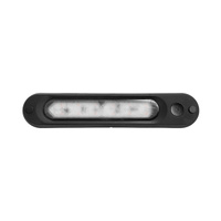 250mm Dual Colour Orange & White Caravan Flat LED Strip Light with Touch Switch & Dimmer