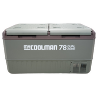 myCOOLMAN 78L Recreational Series Dual Zone Portable Fridge Freezer