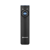 Olight Arkfeld Flat EDC Torch with White Light & Green Laser - Black