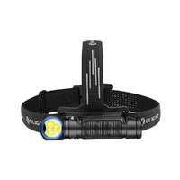 Olight Perun 3 Rechargeable Head Torch with White & Red Light - Black