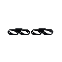 Twin Mount Roof Rack LED Rock Light Bracket Kit to suit RHINO-RACK Pioneer Platform