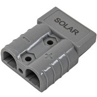 50A Anderson Style Plug Laser Engraved Solar