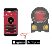 Easy Fit Bolt On 500A Bluetooth Battery Monitor with Shunt 