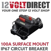 100A Surface Mount IP67 Waterproof Circuit Breaker