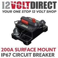 200A Surface Mount IP67 Waterproof Circuit Breaker