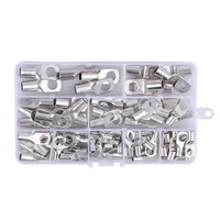 12 Volt Direct 100 Pack Copper Crimp Battery Terminal Lugs Set