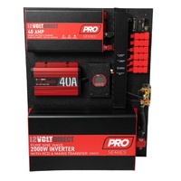 Rover 2000 Pre Wired Power System Board 2000W Inverter 40A AC & DC Charging, Battery Monitor & Power Distribution