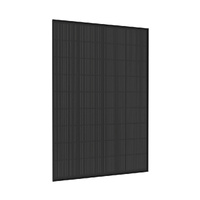 12 Volt Direct 130W Low Profile Monocrystalline Solar Panel Black Frame 1000 x 670 x 17mm