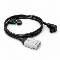 Waeco / Kings Fridge Cord to Anderson Plug Adapter Lead with Inline Fuse