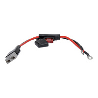 Anderson to M8 Eye Ring Terminals with 50A Inline Maxi Fuse Adapter Cable Lead 8 AWG / 8 B&S 