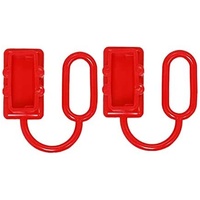 2pcs Anderson Rubber Dust Cover - Red