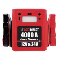 4000A 12/24 Volt Heavy Duty Jump Starter for Trucks