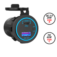 83W 12V USB-C PD Car Charger with QC 3.0 – Laptop & Device Fast Charging