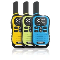Uniden 3 Pack UH45-3MAX - 2-Way UHF Radio with Kid-Zone Plus Feature