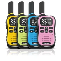 Uniden 4 Pack UH45-4MAX - Walkie Talkie 2-Way UHF Radio with Kid-Zone Plus Feature
