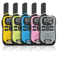 Uniden 5 Pack UH45-5MAX - Walkie Talkie 2-Way UHF Radio with Kid-Zone Plus