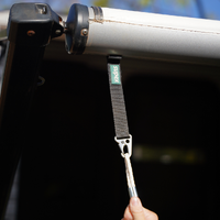 Supex Versatile Sail Track Loops with Carabiners | 2 Pack