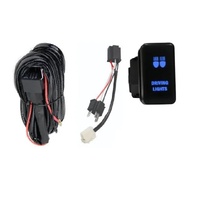 Toyota Hilux Plug and Play Driving Light / Lightbar Wiring Harness Kit