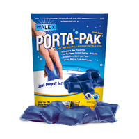 Supex Porta Pak Toilet Chemical Sachets | Fresh Scent | 15 Pack